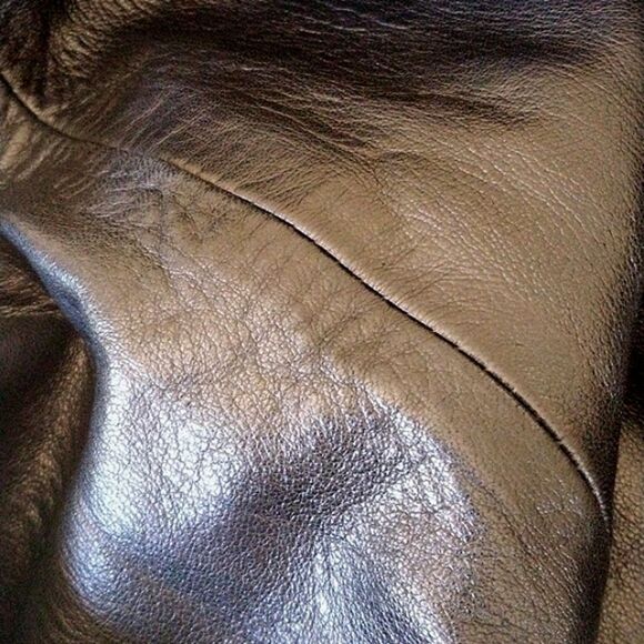 Vakko Vintage Leather Skirt - Picture 8 of 9